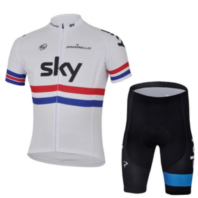 2013 Team Sky Radtrikot Kurzarm und Kurz Radhose Kits Weiß Blau Schwarz Radtrikot Kaufen 2013 Team Sky Radtrikot Kurzarm und Kurz Radhose Kits Weiß Blau Schwarz Radtrikot Kaufen
