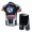 Litespeed BMW Radbekleidung Radtrikot Kurzarm und Fahrradhosen Kurz Blau Schwarz Radtrikot Kaufen