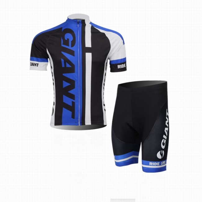 2014 Giant Radbekleidung Radtrikot Kurzarm und Fahrradhosen Kurz Schwarz Blau Radtrikot Kaufen 2014 Giant Radbekleidung Radtrikot Kurzarm und Fahrradhosen Kurz Schwarz Blau Radtrikot Kaufen