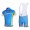 Astana Pro Team Radtrikot Kurzarm Kurz Trägerhose Kits Blau Radtrikot Kaufen