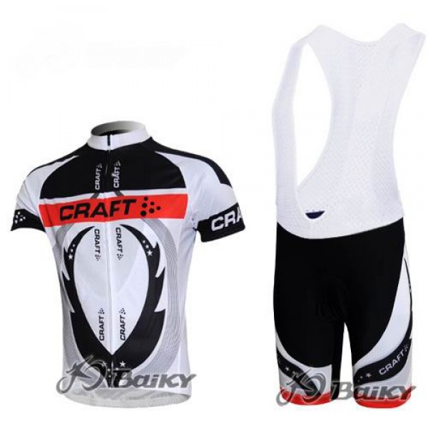Craft Pro Team Radtrikot Kurzarm Kurz Trägerhose Kits Grau Weiß Radtrikot Kaufen