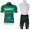 Europcar Pro Team Vendee Fahrradbekleidung Satz Fahrradtrikot Kurzarm Trikot und Kurz Trägerhose Grün Radtrikot Kaufen