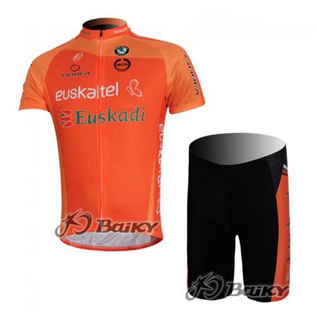 Euskaltel-Euskadi Pro Team Radtrikot Kurzarm Kurz Radhose Kits Orange Radtrikot Kaufen Euskaltel-Euskadi Pro Team Radtrikot Kurzarm Kurz Radhose Kits Orange Radtrikot Kaufen