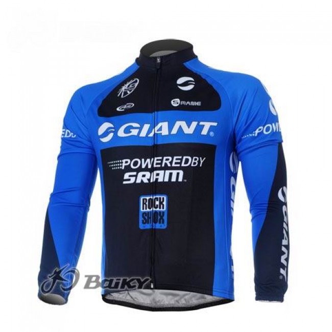 Giant Sram Pro Team Fahrradtrikot Langarm Schwarz Blau Radtrikot Kaufen Giant Sram Pro Team Fahrradtrikot Langarm Schwarz Blau Radtrikot Kaufen