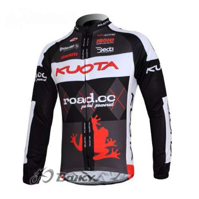 Kuota SRAM Road Pro Team Fahrradtrikot Langarm Schwarz Weiß Radtrikot Kaufen Kuota SRAM Road Pro Team Fahrradtrikot Langarm Schwarz Weiß Radtrikot Kaufen