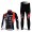 MHW Cube Racing Team Fahrradbekleidung Radtrikot Satz Langarm und Lange Fahrradhose Rot Schwarz Radtrikot Kaufen
