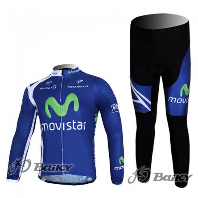 Movistar Team Fahrradbekleidung Radtrikot Satz Langarm und Lange Fahrradhose Blau Radtrikot Kaufen Movistar Team Fahrradbekleidung Radtrikot Satz Langarm und Lange Fahrradhose Blau Radtrikot Kaufen