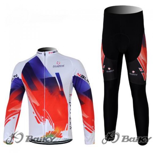 Nalini Pro Team Fahrradbekleidung Radtrikot Satz Langarm und Lange Fahrradhose Rot Weiß Radtrikot Kaufen Nalini Pro Team Fahrradbekleidung Radtrikot Satz Langarm und Lange Fahrradhose Rot Weiß Radtrikot Kaufen