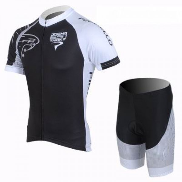 2013 Pinarello Radtrikot Kurzarm und Kurz Radhose Kits Schwarz Radtrikot Kaufen