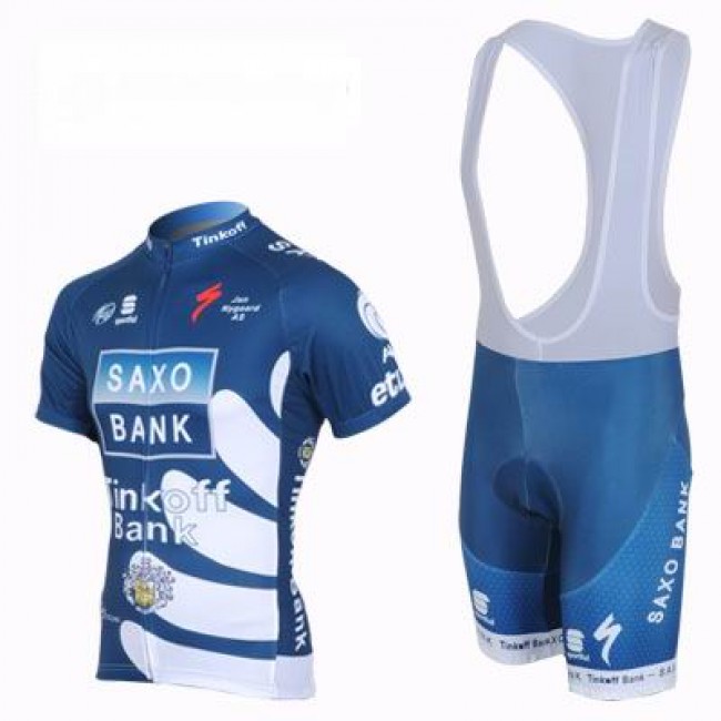 2013 Saxo Bank Tinkoff Pro Team Fahrradbekleidung Satz Fahrradtrikot Kurzarm Trikot und Kurz Trägerhose Blau Radtrikot Kaufen 2013 Saxo Bank Tinkoff Pro Team Fahrradbekleidung Satz Fahrradtrikot Kurzarm Trikot und Kurz Trägerhose Blau Radtrikot Kaufen