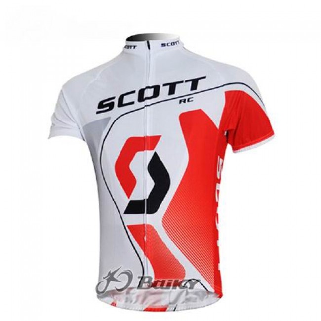 Scott Racing Team Radtrikot Kurzarm Weiß Rot Radtrikot Kaufen Scott Racing Team Radtrikot Kurzarm Weiß Rot Radtrikot Kaufen