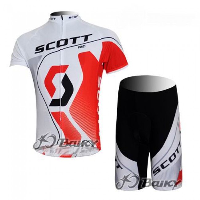 Scott Racing Team Radbekleidung Radtrikot Kurzarm und Fahrradhosen Kurz Weiß Rot Radtrikot Kaufen Scott Racing Team Radbekleidung Radtrikot Kurzarm und Fahrradhosen Kurz Weiß Rot Radtrikot Kaufen