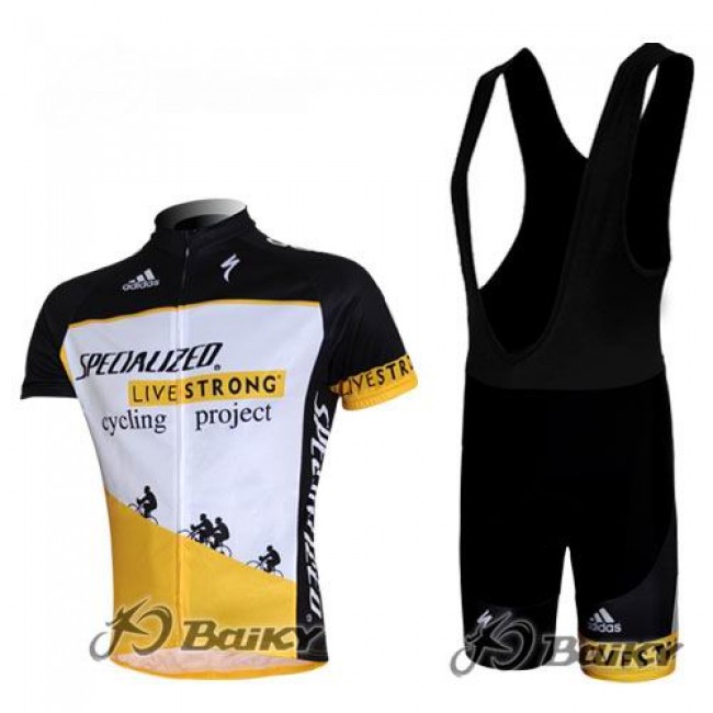 Specialized Livestrong Fahrradbekleidung Satz Fahrradtrikot Kurzarm Trikot und Kurz Trägerhose Weiß Gelb Radtrikot Kaufen Specialized Livestrong Fahrradbekleidung Satz Fahrradtrikot Kurzarm Trikot und Kurz Trägerhose Weiß Gelb Radtrikot Kaufen