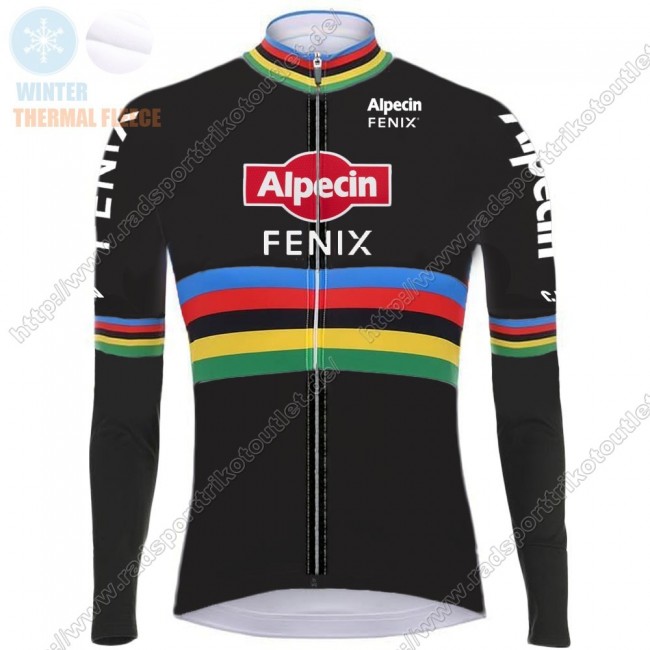 Profiteams Winter 2021 Alpecin Fenix World Champion Schwarz Radsport Trikot Langarm NLQHS Radtrikot Kaufen Profiteams Winter 2021 Alpecin Fenix World Champion Schwarz Radsport Trikot Langarm NLQHS Radtrikot Kaufen