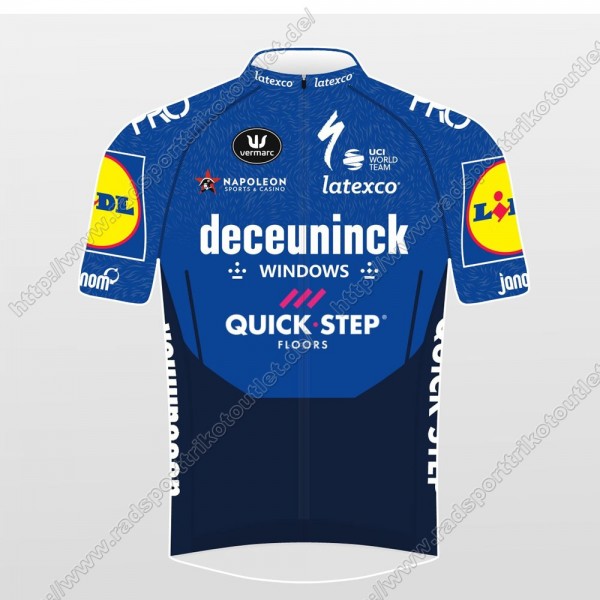 Profiteams Deceuninck quick step Irish 2021 Maillot Cyclisme Manches Courtes KZLNF Radtrikot Kaufen