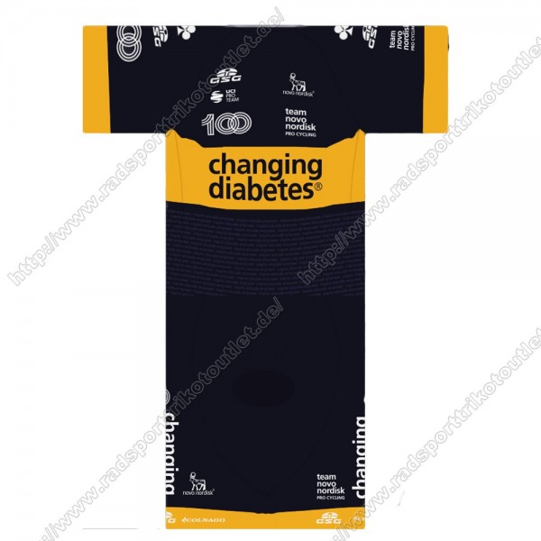 Profiteams NOVO NORDISK 2021 Fahrradbekleidung Satz Radtrikot Kurzarm+Radho Radtrikot Kaufen