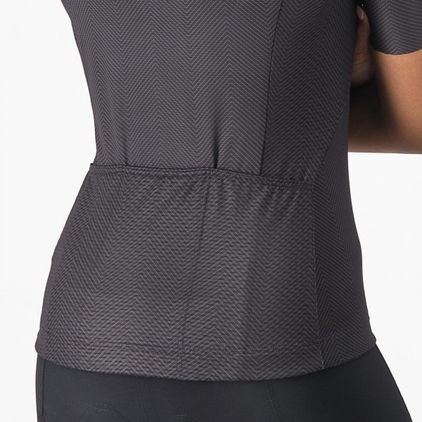 Damen Schwarzes Trikot Damen Giro d'Italia 2024 Competizione Radtrikot Kaufen