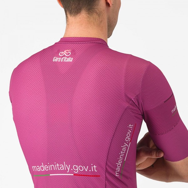Herren Cyclamen Trikot Giro d'Italia 2024 Classification Radtrikot Kaufen