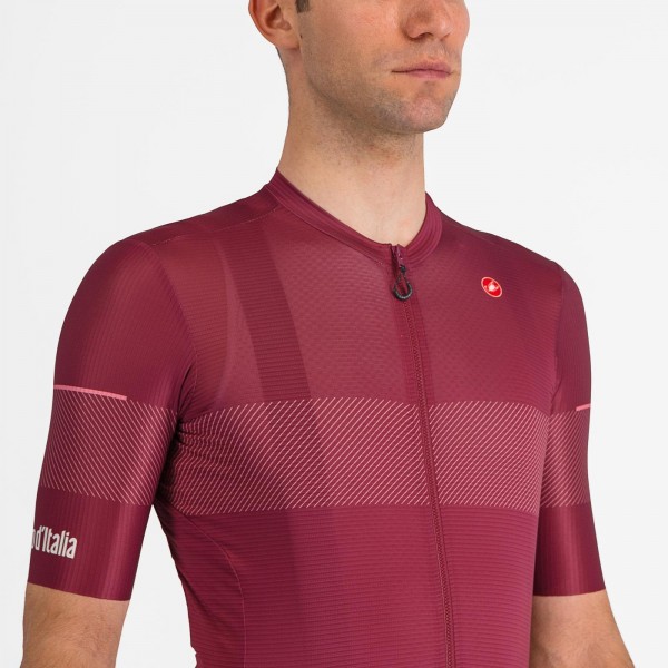 Herren Trofeo Giro d'Italia 2024 Trikot-Bordeaux Radtrikot Kaufen Herren Trofeo Giro d'Italia 2024 Trikot-Bordeaux Radtrikot Kaufen