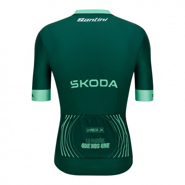 Herren Santini Vuelta Espana grun trikot 2024 Radtrikot Kaufen Herren Santini Vuelta Espana grun trikot 2024 Radtrikot Kaufen