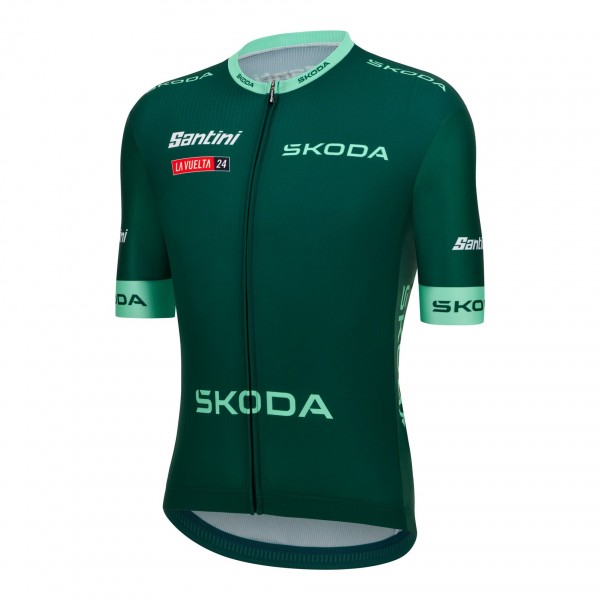Herren Santini Vuelta Espana grun trikot 2024 Radtrikot Kaufen Herren Santini Vuelta Espana grun trikot 2024 Radtrikot Kaufen