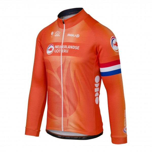 Herren Hollandisch Nationalen Agu langarmtrikot 2024 Radtrikot Kaufen