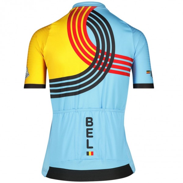 Damen Belgischen Nationalen frau trikot-Paris 2024 Radtrikot Kaufen