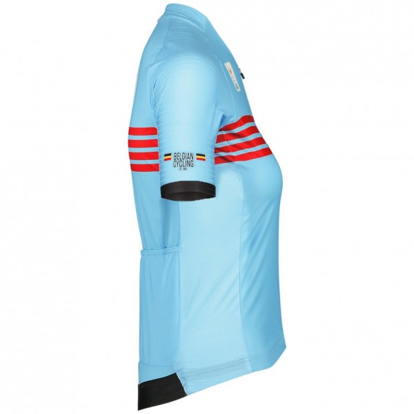 Damen Belgischen Nationalen frau trikot-Paris 2024 Radtrikot Kaufen