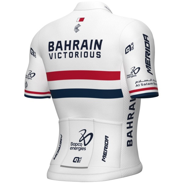 Herren Ale Bahrain Victorious 2024 trikot-Britischer Meister Radtrikot Kaufen