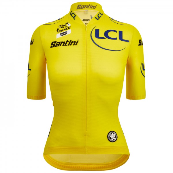 Damen Gelbes Trikot Damen Tour de France 2024 Radtrikot Kaufen