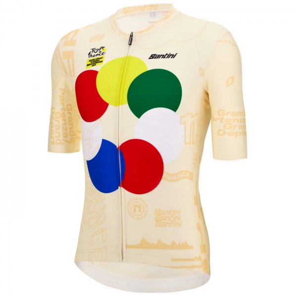 Herren Santini Tour de France 2024 trikot-Grand Départ Radtrikot Kaufen