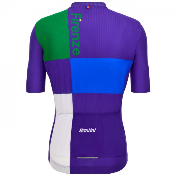 Herren Jersey Santini Tour de France 2024-Florenz Radtrikot Kaufen