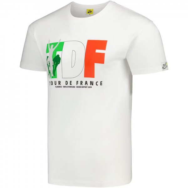Herren T-Shirt Tour de France 2024-Italy Grand Depart Radtrikot Kaufen