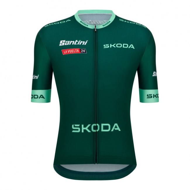Herren Santini Vuelta Espana grun trikot 2024 Radtrikot Kaufen Herren Santini Vuelta Espana grun trikot 2024 Radtrikot Kaufen