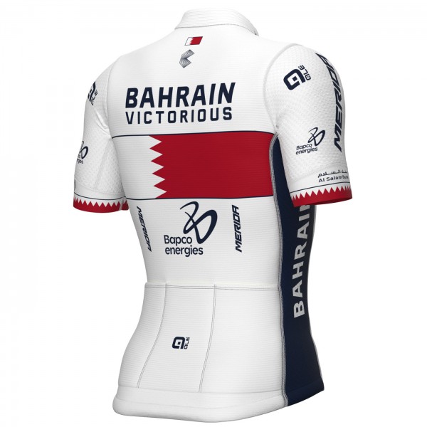 Herren Ale Bahrain Siegreich 2024 PRS Trikot-Champion Bahrain Radtrikot Kaufen