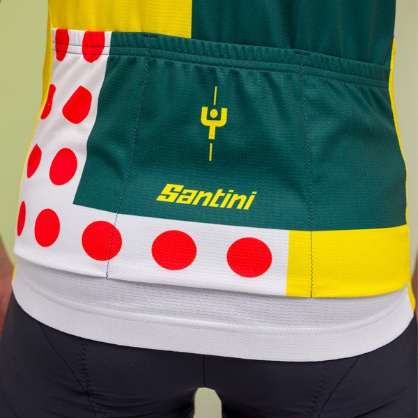 Herren Santini Tour de France 2024 trikot-Combo Radtrikot Kaufen