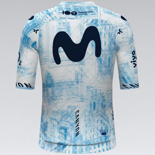 Herren Team Movistar 2024 Infinity La Vuelta trikot Radtrikot Kaufen