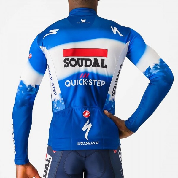Herren Castelli Soudal Quick-Step 2024 Thermal langarm trikot Radtrikot Kaufen Herren Castelli Soudal Quick-Step 2024 Thermal langarm trikot Radtrikot Kaufen
