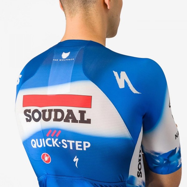 Herren Castelli Soudal Quick-Step 2024 Sanremo BTW Speed Suit einteiler Radtrikot Kaufen