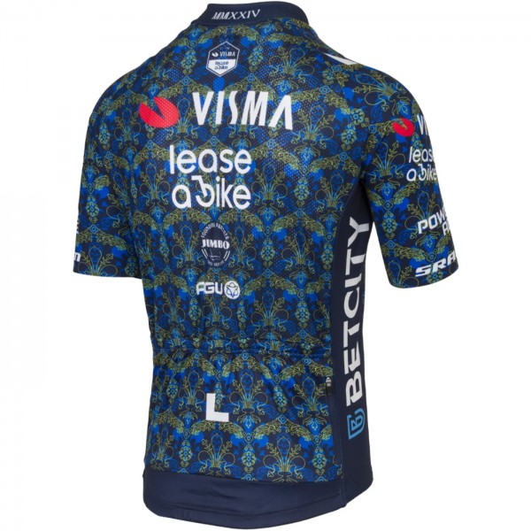 Herren Team Visma Lease a bike 2024 The Renaissance Agu trikot-Tdf Radtrikot Kaufen
