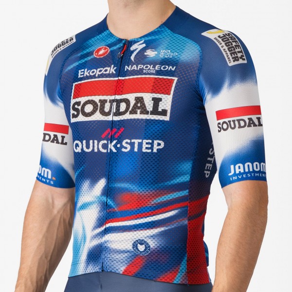 Herren Castelli Soudal Quick-Step 2025 Climber's A/C trikot Radtrikot Kaufen