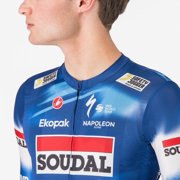 Herren Castelli Soudal Quick-Step 2025 Competizione 3 trikot Radtrikot Kaufen