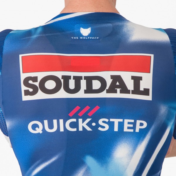 Herren Castelli Soudal Quick-Step 2025 Aero Race 8S trikot Radtrikot Kaufen