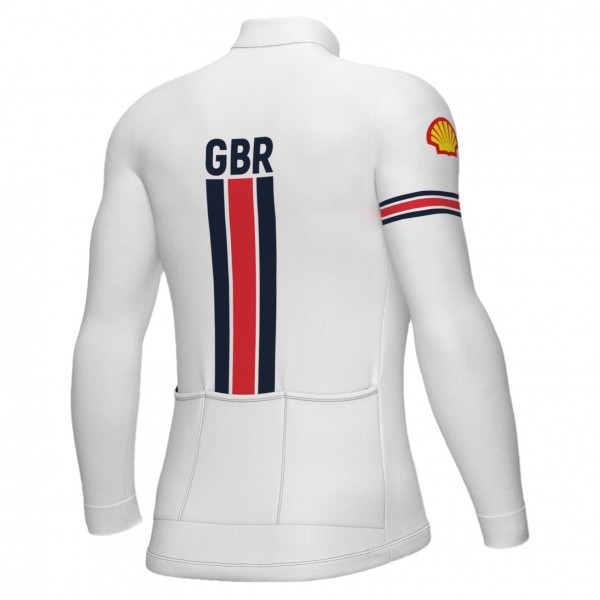 Herren Ale Nationalmannschaft Großbritannien 2025 langarmtrikot Radtrikot Kaufen