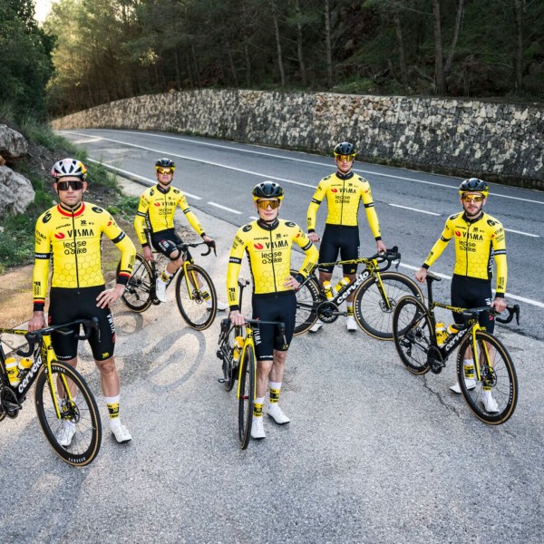 Herren Team Visma Lease a bike 2025 jacke Radtrikot Kaufen