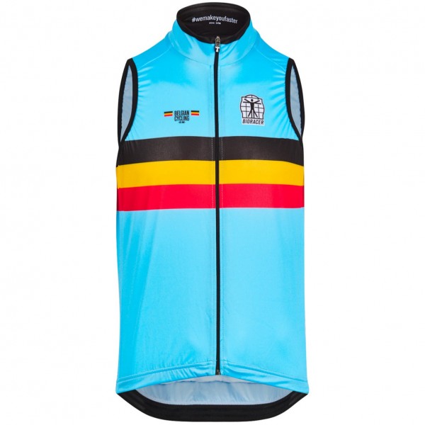 Herren Bioracer Belgischen National 2025 Icon weste Radtrikot Kaufen