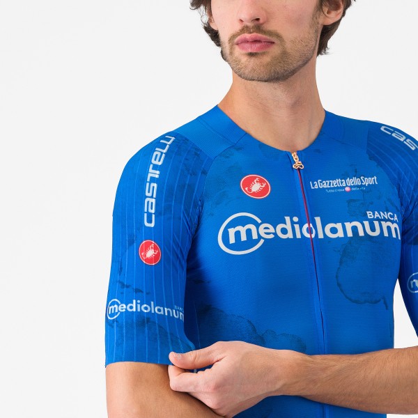 Herren Blau trikot Giro d'Italia 2025 Race 8S Radtrikot Kaufen