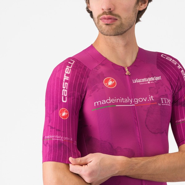 Herren Ciclamino Trikot Giro d'Italia 2025 Race 8S Radtrikot Kaufen