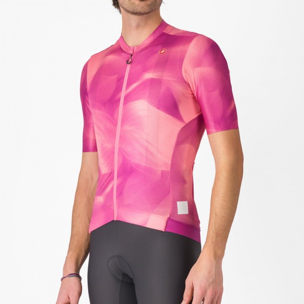 Herren Trikot Giro d'Italia 2025 Espresso-Rosa Radtrikot Kaufen