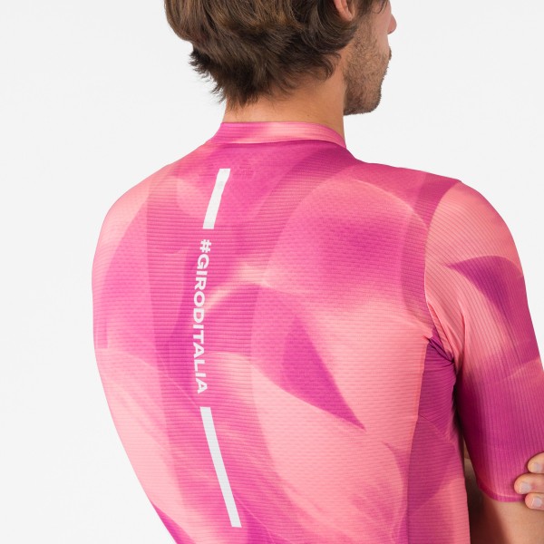Herren Trikot Giro d'Italia 2025 Espresso-Rosa Radtrikot Kaufen
